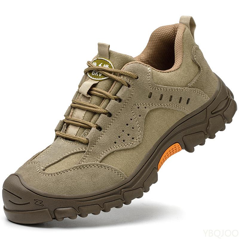 

Fashionable versatile work boots casual comfortable flat shoes men autumn winter canvas men s boots 46