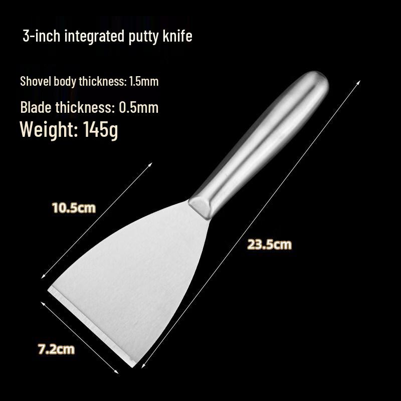 Mi Ling 3-inch Stainless Steel Putty Knife