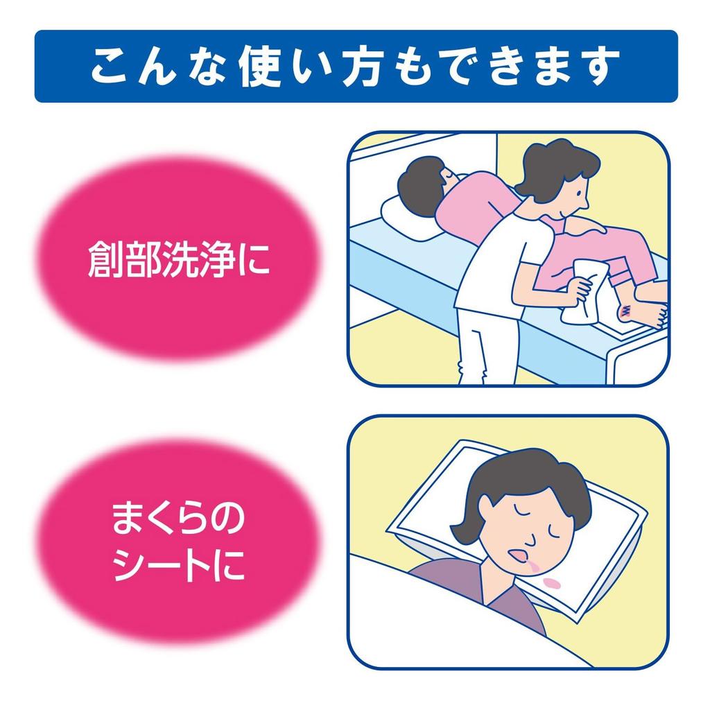 Salva Hakujuji Support Care Flat Type 2 Times 30 Pieces Adult Disposable Diaper