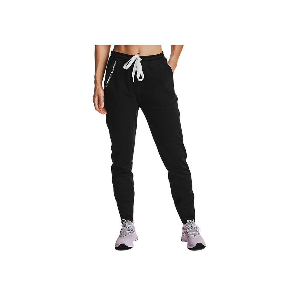 Under Armour Training Fleece Joggers Women Bottoms Black 1356582-001