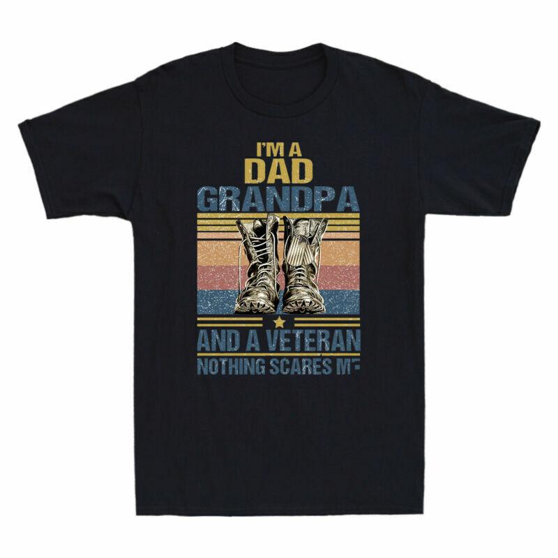 Gift A Me T Dad Unisexs Im Shirt For Nothing Veteran Top A Scares And Grandpa Dad S