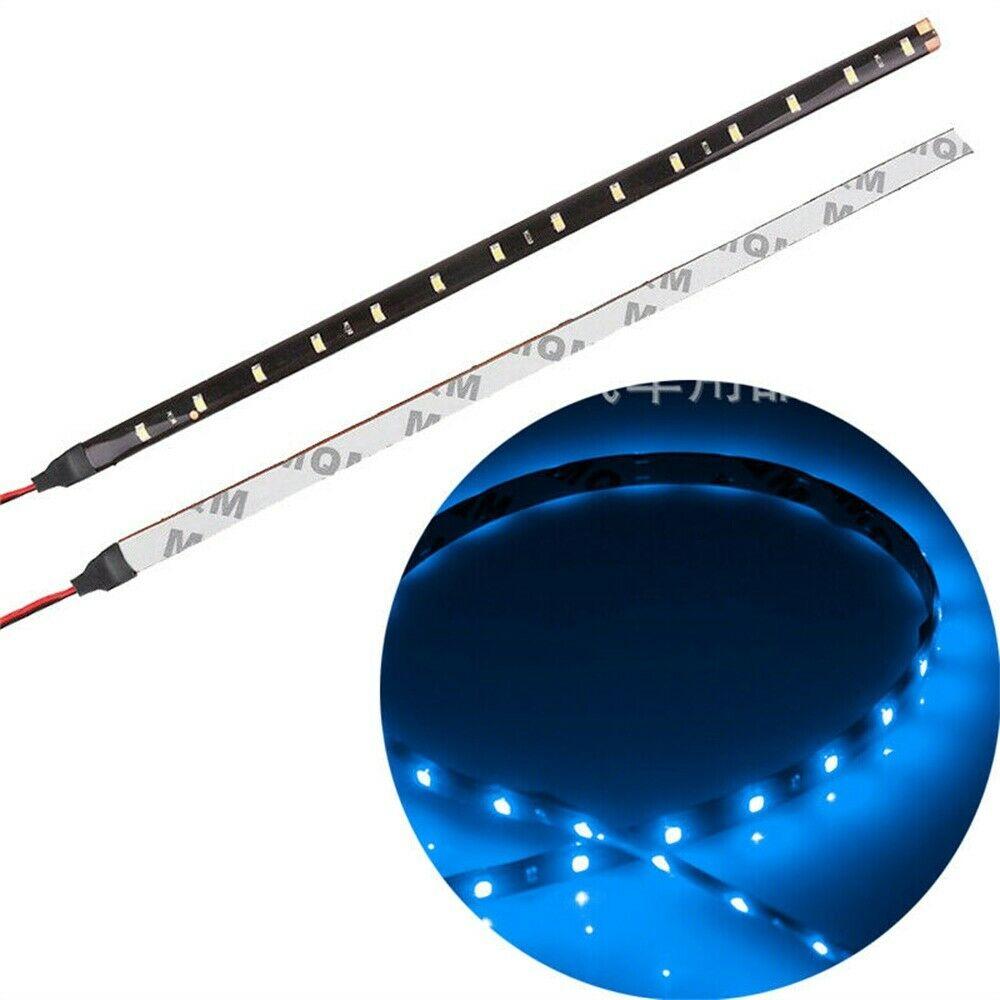 30/60CM 2835 Lamp Bead Flexible Strip Light 12V LED Strip Light Car DRL Lamp Waterproof Car& Motorcycle Tear Eye Light Big Power
