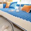 New Corduroy Sofa Mat Hot Selling All-season Universal Seat Cushion with Anti Slip Properties Full Coverage Sofa Cover