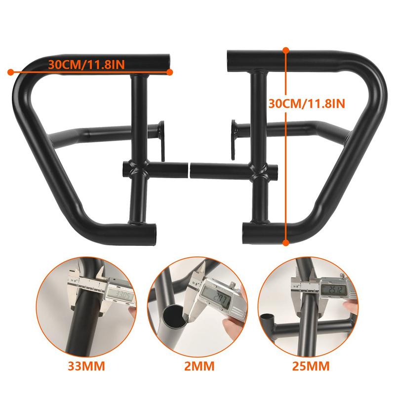 For Kawasaki Eliminator 500 24-25 Engine Protection Crash Anti-fall Bumper Guard Bar - Durable Crash Bar for Enhanced Safety