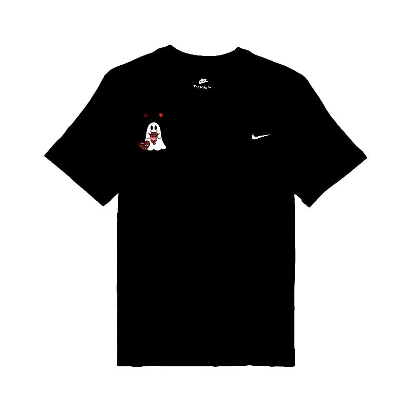 

Nike Спортивная одежда Уличная Дышащая Милый Логотип с вышивкой привидения Круглый вырез Повседневная Прямой крой Футболка с коротким рукавом BV0508-010(TEAM702-BV4) S