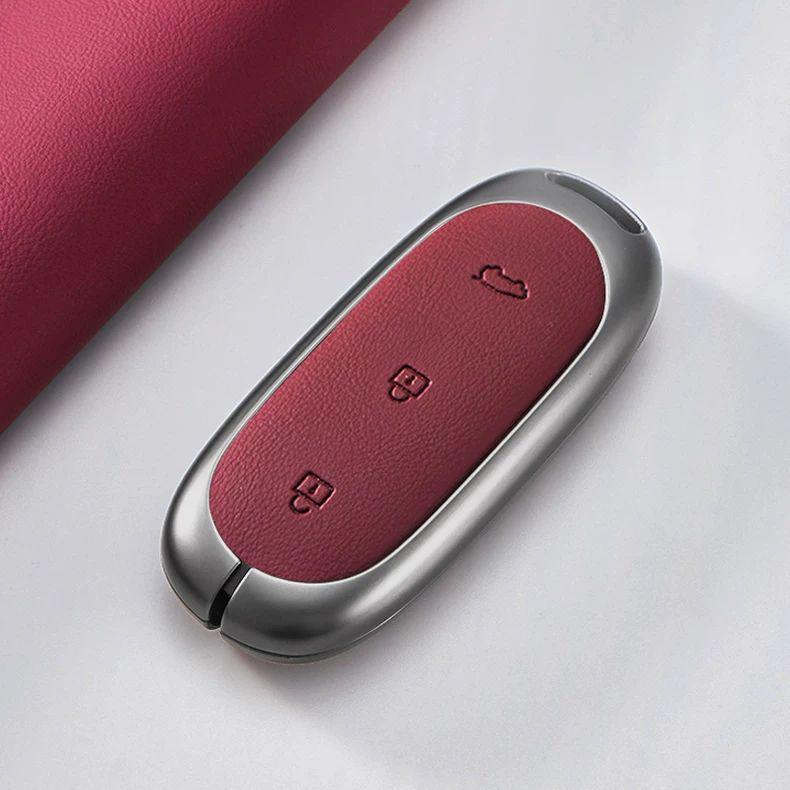 Ideal L6-L9 Key Case: Premium Full-Coverage Metal Shell for Car Accessories, Suitable for Men and Women.