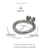Ultra Small Metal Chastity Lock CB6000s: Male BDSM Master-Slave Birdcage Pot Lid Head Training Tool.