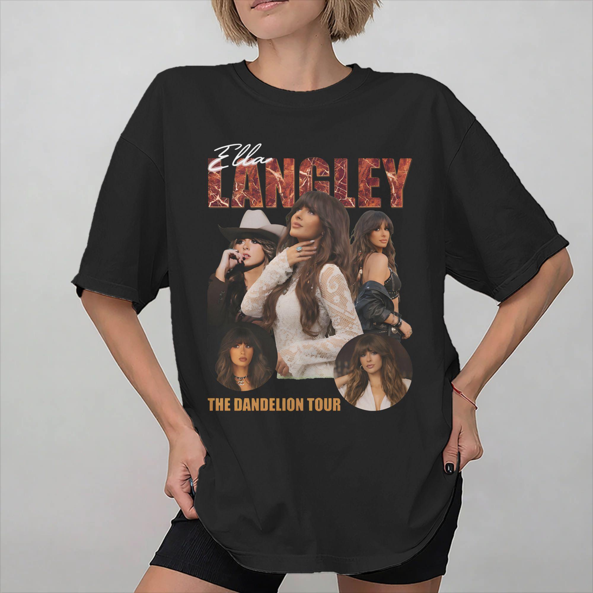 Unisex Women Graphic Printing Ella Fella The Dandelion Tour Choosin Texas Country Ellas Fellas Club T Shirt Tee S