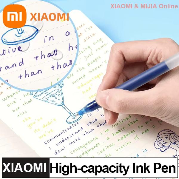 Original Xiaomi High-capacity Ink Pen 7 Color 0.5mm Xiaomi Pen Mi Pen Writing Pen For School Office Art Stationery Large Ink Pen