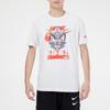 Nike NSW Mech Air Gundam Print Casual Oddychająca Koszulka z Krótkim Rękawem Męska Topy Biały DJ1400-100