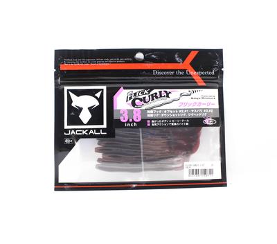 Jackall Soft Lure Flick Curly 3.8 Inches Cola (0711)