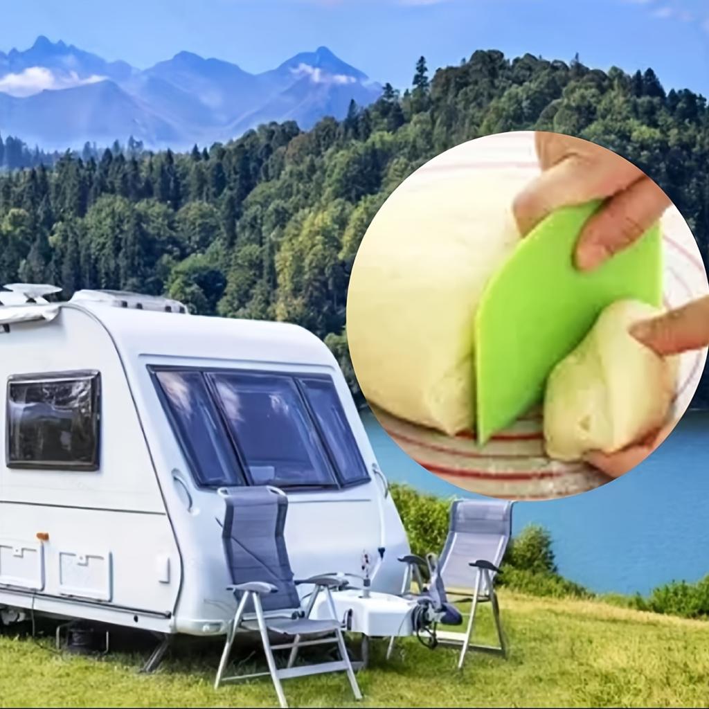 1pcs Plastic Cake Cream Spatula Dough Knife Butter Scraper With Plain Smooth Edge Baking Tool