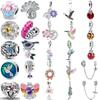 Original Copper Plated Accessories Fashion Charm Eagle Garland Woodpecker Bead Fit Pendant Bracelet For Women Diy Jewelry Gift