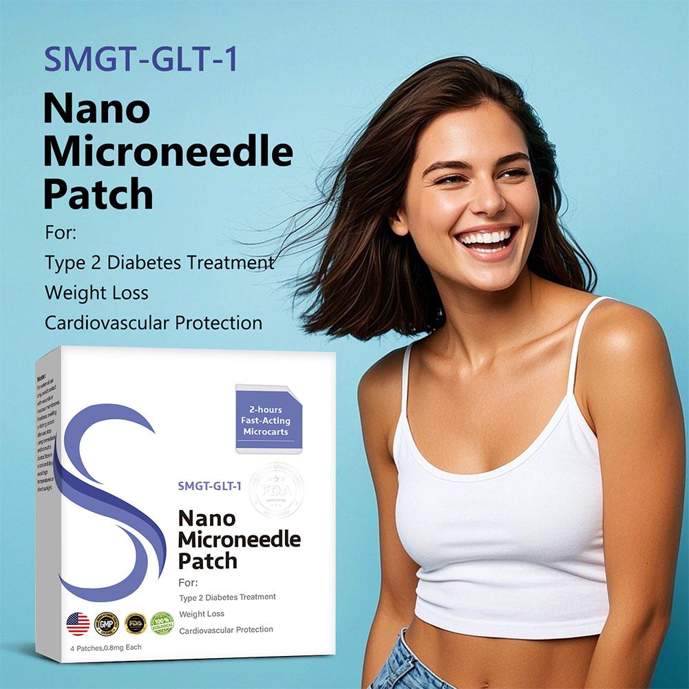 1/2/3Boxes Nano Micro Needle Plasters SMGT-GLP-1 Microneedle Plasters Firming Line Improvement Skin Care Patch For Fats Burning