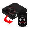 1/2pcs LED Car Door Courtesy Light Projector Welcome Lamp Car Badge for Toyota TRD GR Chr Corolla Yaris Rav4 E150 E120 Land Cruiser 200