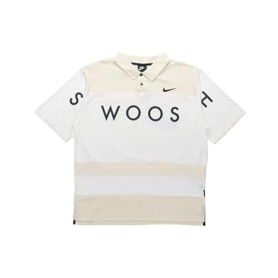 Odzież sportowa Logo Swoosh Kontrastowy Luźny Krój Polo Męskie Top Żagiel DJ5370-110