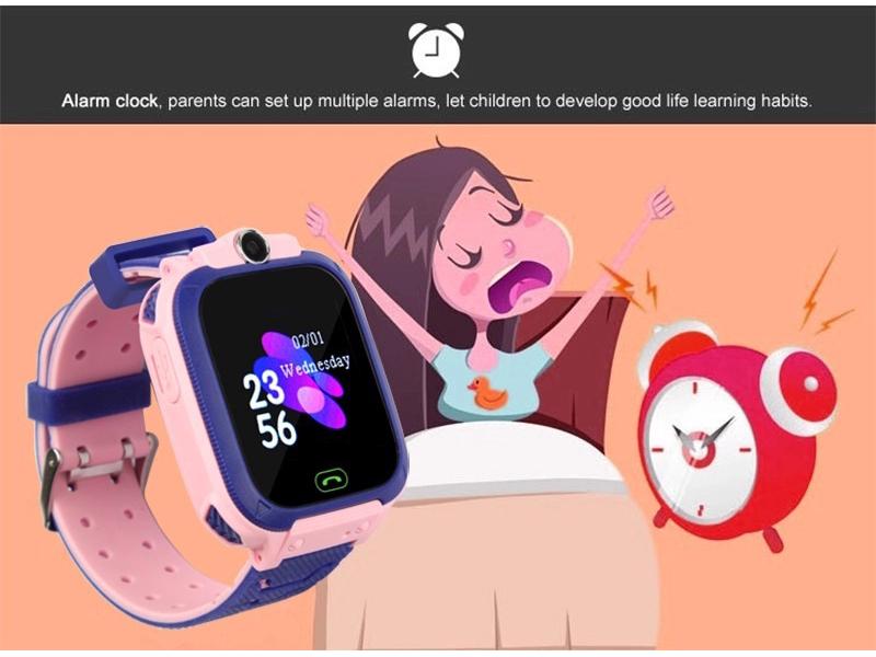 Q12B/Q12 Kids' Smartwatch: Waterproof/Non-Waterproof, Multi-Language, Insert Card, 5th Gen