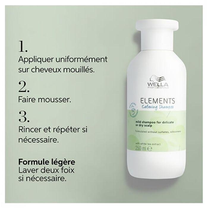 Shampooing doux Calming Elements Wella 500ML