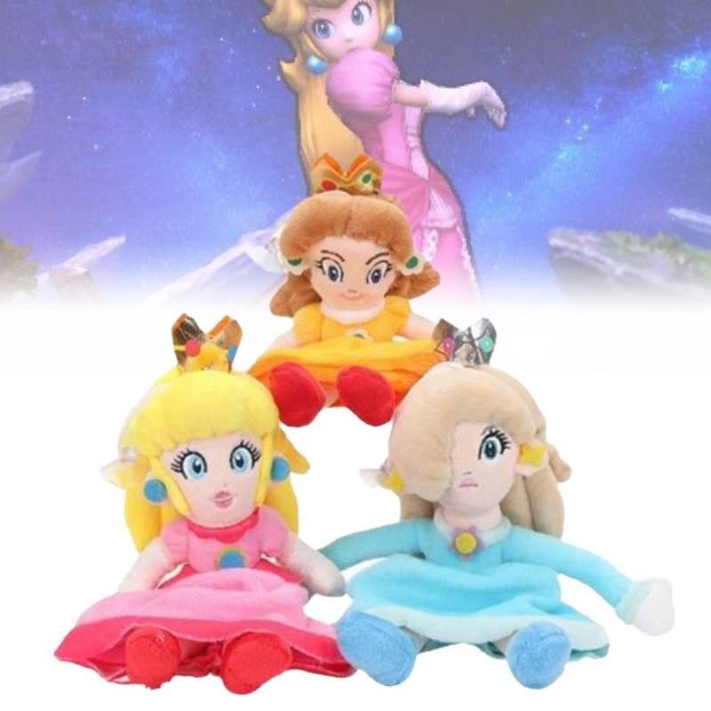 Rozkošný nový Super Mario Bros. Princezna Peach Daisy Rosalina Plyšová panenka Vycpávaná hračka 8 palců