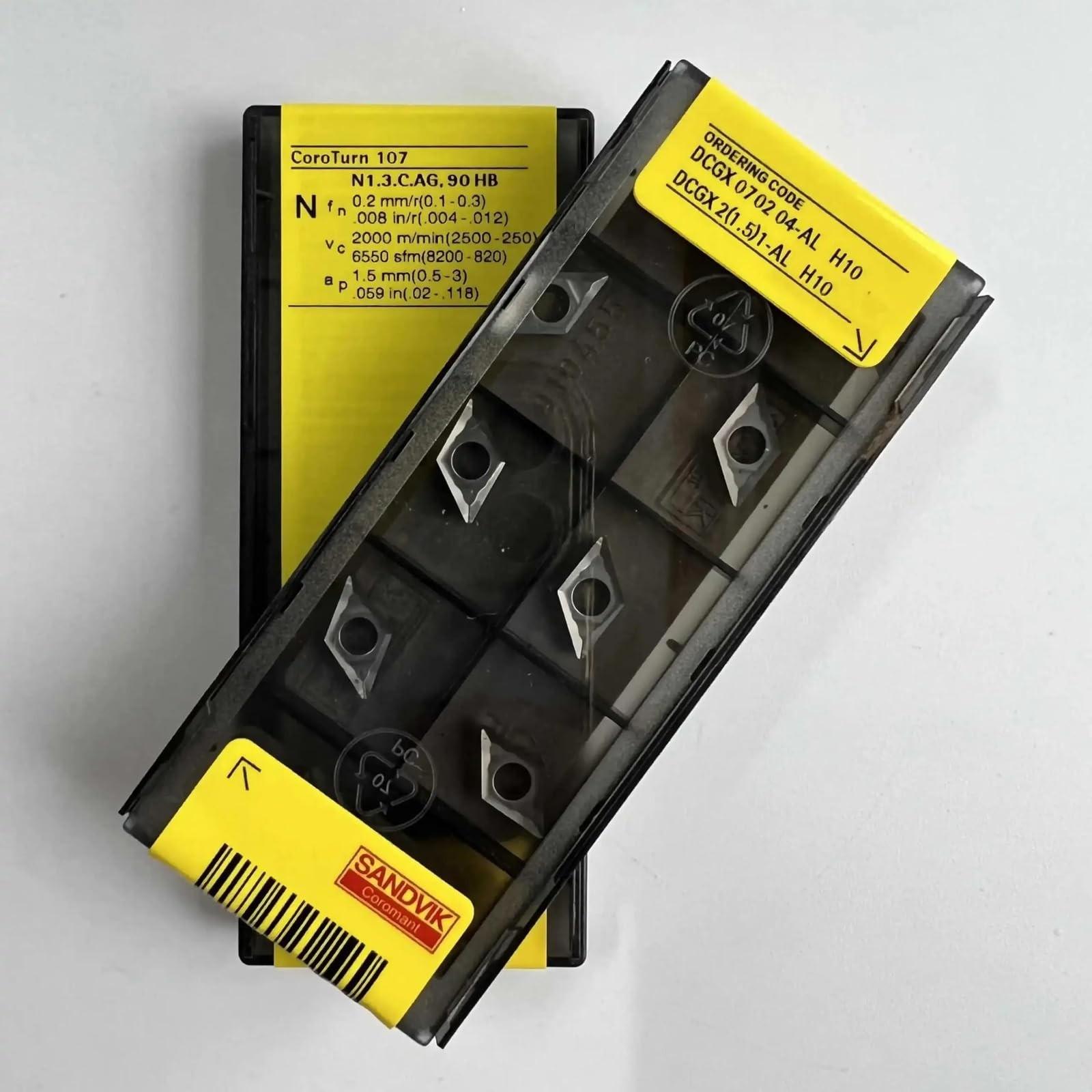 

DCGX070204-AL H10 /Carbide CNC Blade 10 PCS