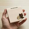 Cartoon Cat Self-Stick Note 50 Sheets/Pad Self-adhesive Note Pad Super Sticking Power Memo Post Stickies Office School Supplies