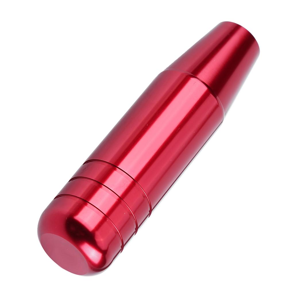 Aluminum Alloy Car Manual Gear Knob Handle Lev 13cm Black