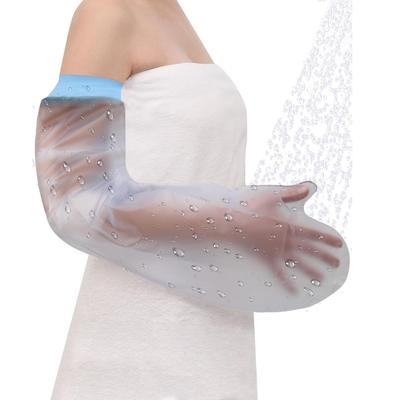 Protecții pentru gips pentru brațul de duș, Protecție impermeabilă pentru gips pentru braț adult, Protector moale și confortabil pentru gips pentru brațul de duș
