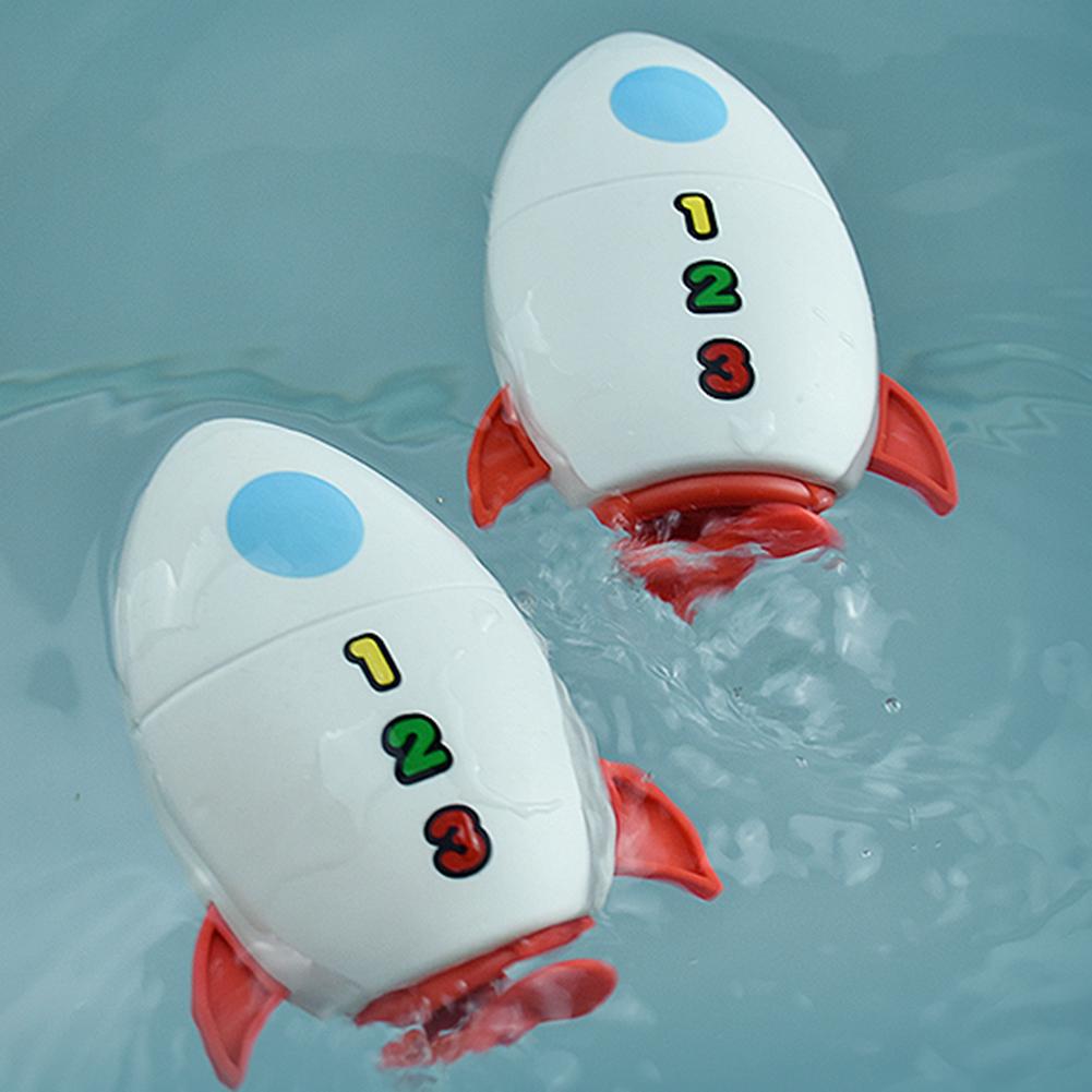 Discover Intime Unisex Kids Clockwork Water Rocket Bath Toy Kids' Fun In Pools For Early Learning And Summer Shower Activities Water Play Bathing Toy