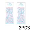 1PCS New Cute Deco Stickers Photocard Decor Kawaii Decorative Scrapbooking Decorative Stickers Kpop Korean Toploader Sticker