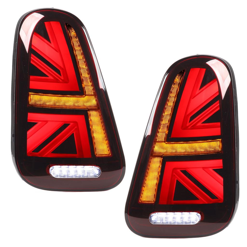 Union   Tail Lights With Dynamic Turn Signal Rear Brake Lamp for   R50 R52 R53
