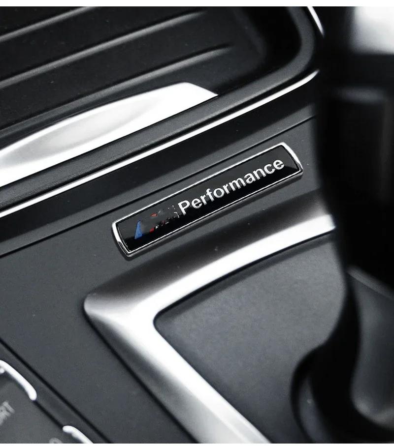 Emblemat Samochodowy 3D Odznaka Sportowa Naklejka na Tylny Bagażnik Samochodu Akcesoria na Błotnik Boczny Dla M Performance