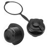 22mm Black Plastic Inflatable Boat Replacement Air Valve