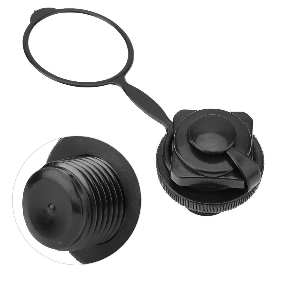 22mm Black Plastic Inflatable Boat Replacement Air Valve