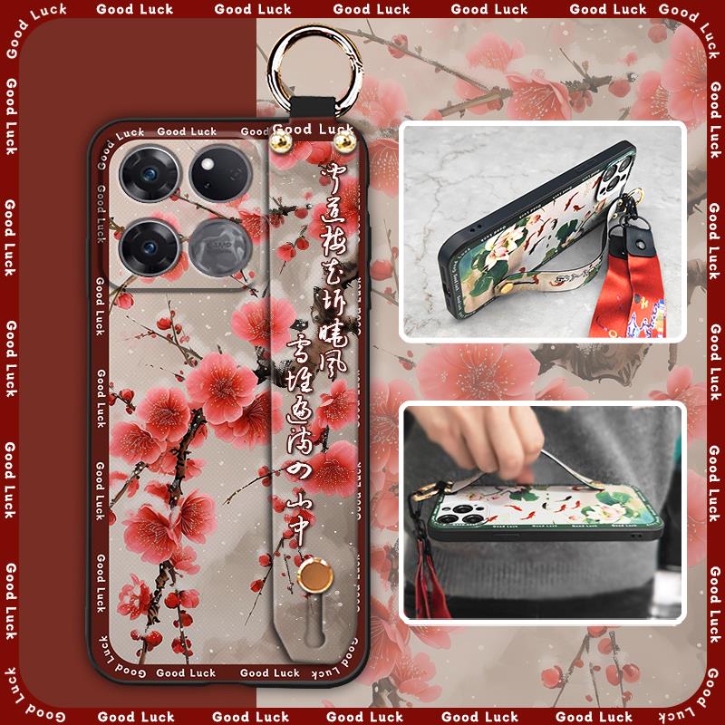 Weiche Hülle Staubdichte Handyhülle Für OnePlus/1+Ace 5G Racing Edition Rückseite Ring Handyhalter Silikon Schutz