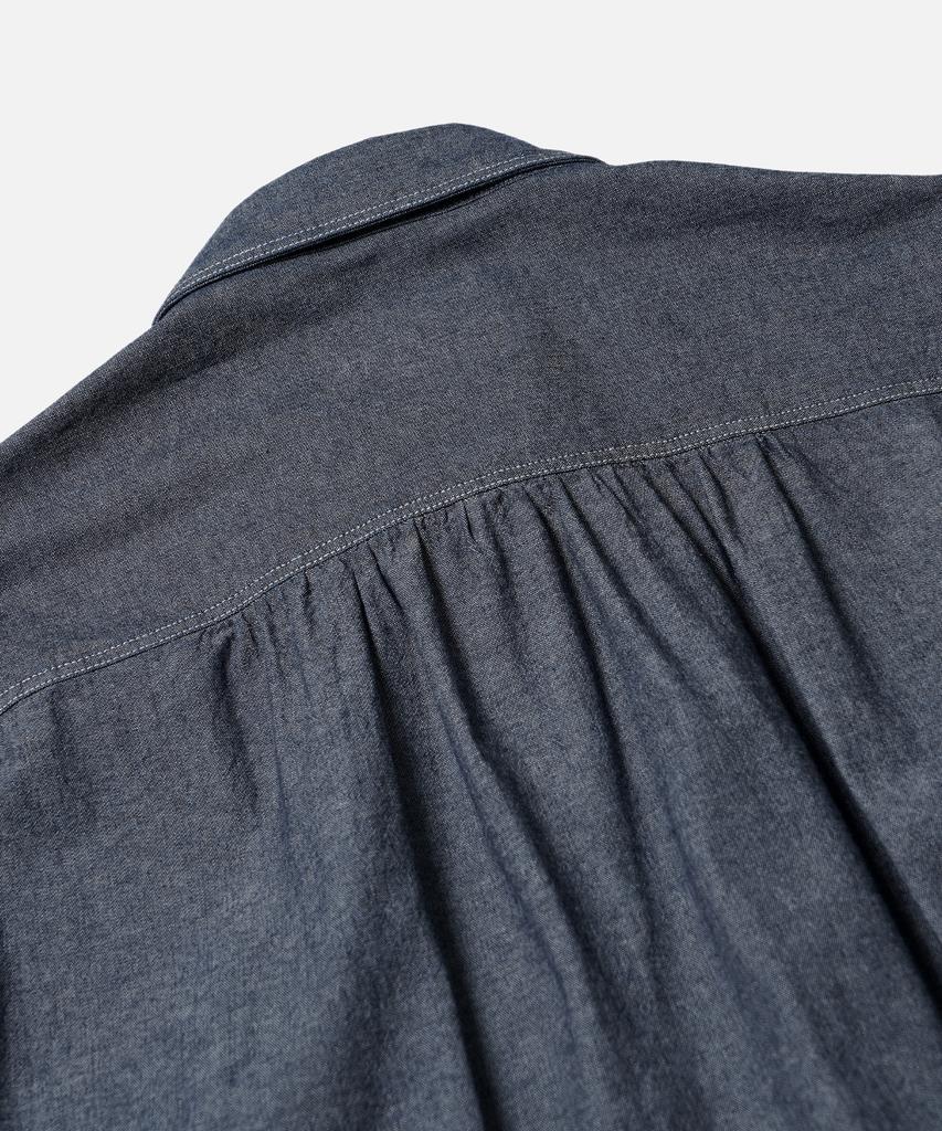 FRIZMWORKS 1920S Chambray Work Shirt _ Indigo