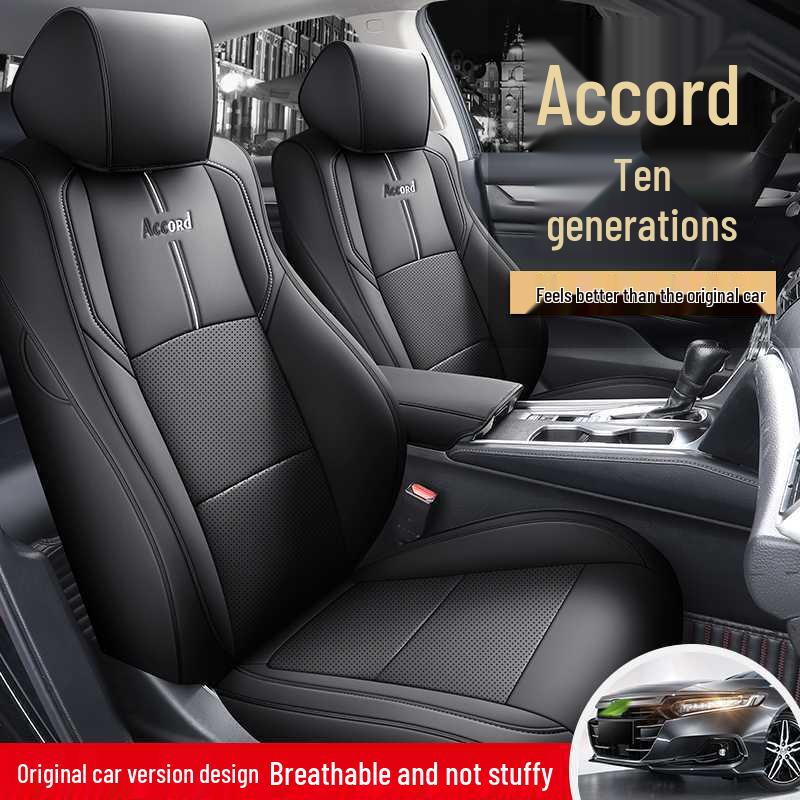 Honda Accord 10. Generation Ganzjahres-Kunstleder Autositzkissenbezug