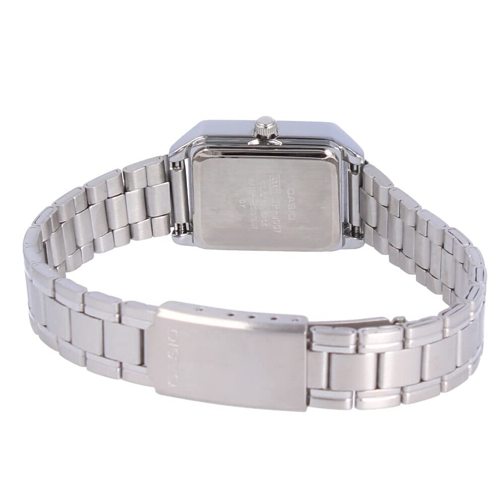 CASIO Casio Standard Cheap Casio Watch Metal Silver Black Women's LTP-V007D-1E [Used]
