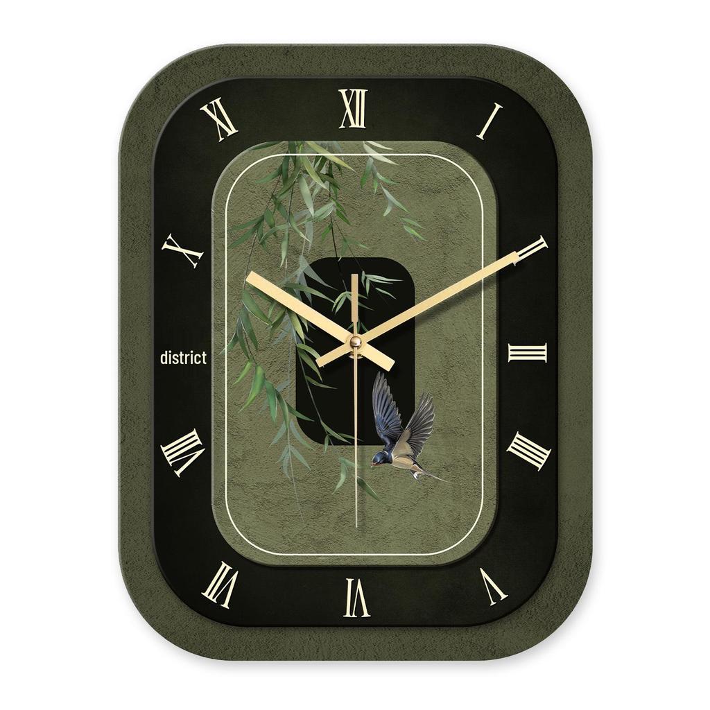 French Vintage-Style Creative Wall Clock for Living Room Decoration