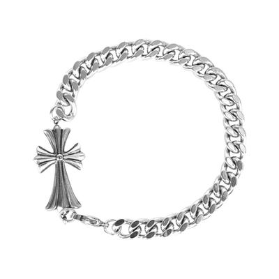 SQUAZ Bracelet SIDA067 1COLOR Unisex Couple Silver Accessory