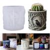 Crow Silicone Mold Resin Crafts Moulds Planter Flexible Reusable Mold for Creating Unique Decorative Items and Gifts
