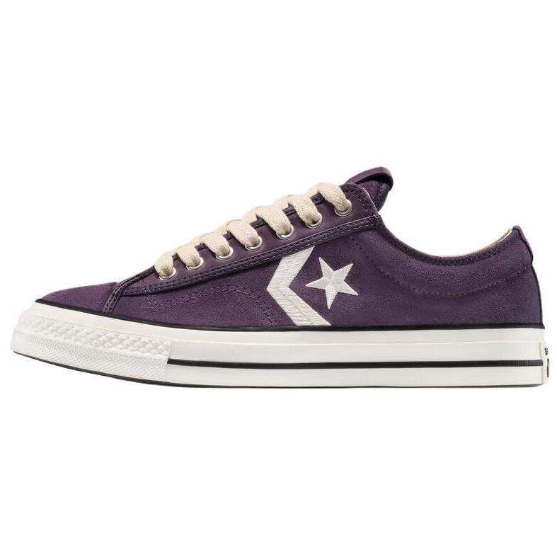 

Converse Star Player 76 Suede Comfortable Versatile Low-Top Canvas Shoes Unisex Sneakers Purple White A14585C 43