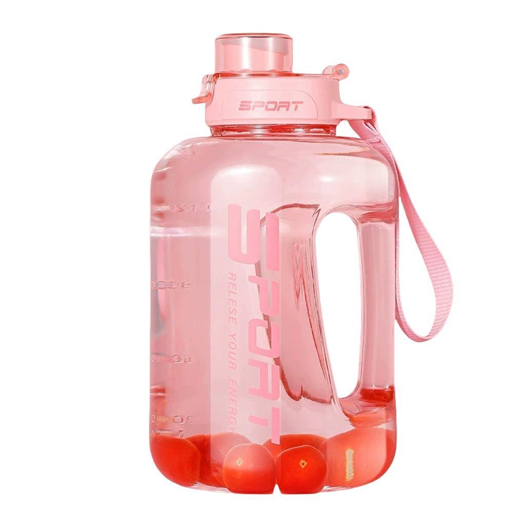 

2.5L Large Capacity Water Bottle,Leakproof,Heat-Resistant Perfect for Gym, Hiking, Camping,Travel for Men & Women Fitness Bottle