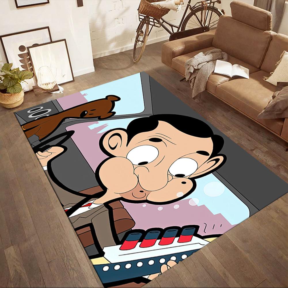 Sig. Fagiolo (Versione animata) I tappeti quadrati sono un'ottima scelta per soggiorni, camere da letto, decorazioni per la casa e come regali.