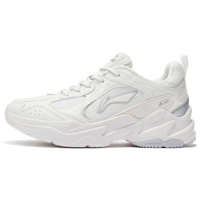 Zapatillas de Running de Moda Versátiles con Absorción de Impactos Antideslizantes Resistentes al Desgaste de Caña Baja Zapatillas de Mujer Blanco ARLS008-3