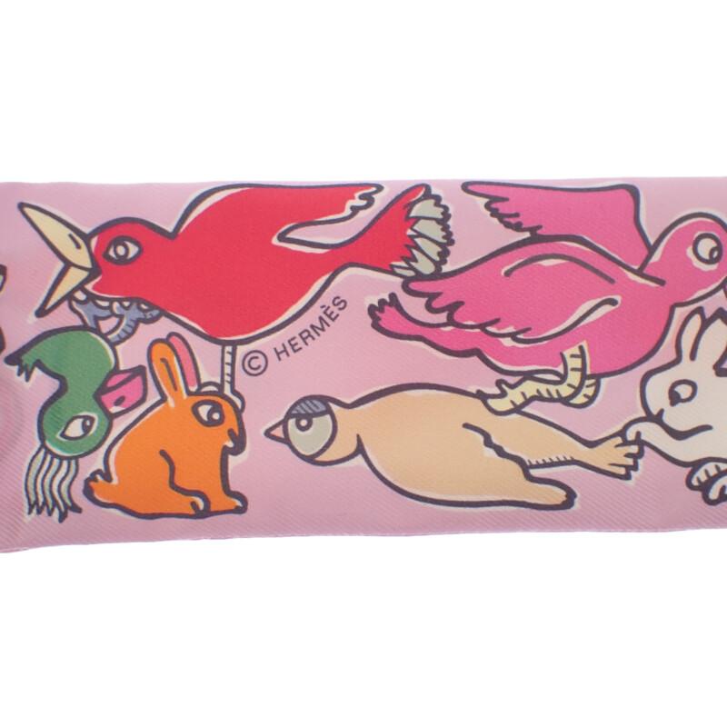 HERMES  064007S 03  scarf purple silk Women