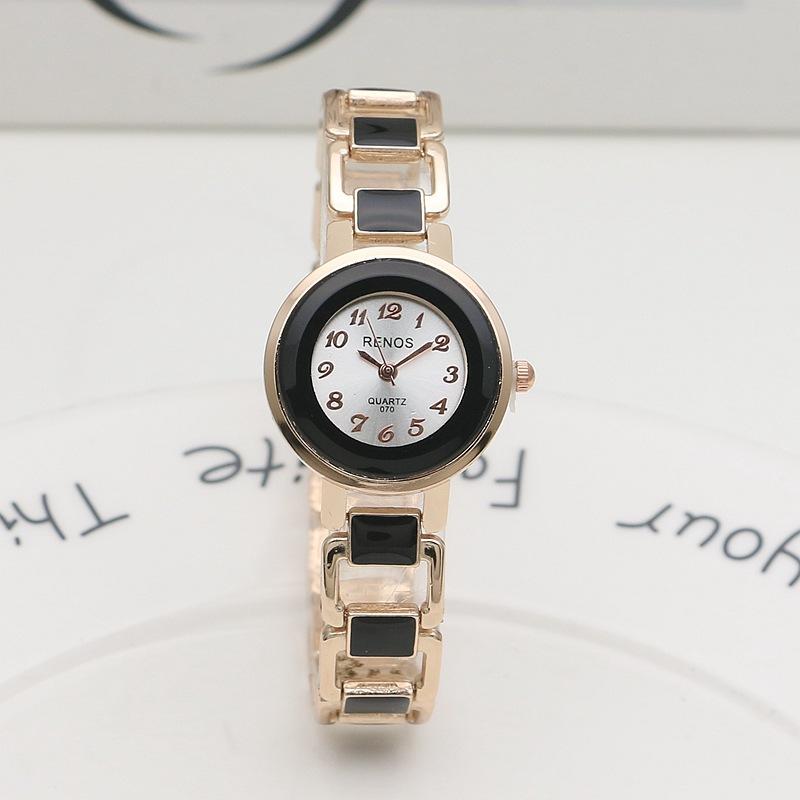 Orologio da Polso da Donna al Quarzo alla Moda Bracciale in Oro Rosa di Alta Qualità Orologio da Polso Vintage Femminile Orologio da Donna Dropshipping Regali