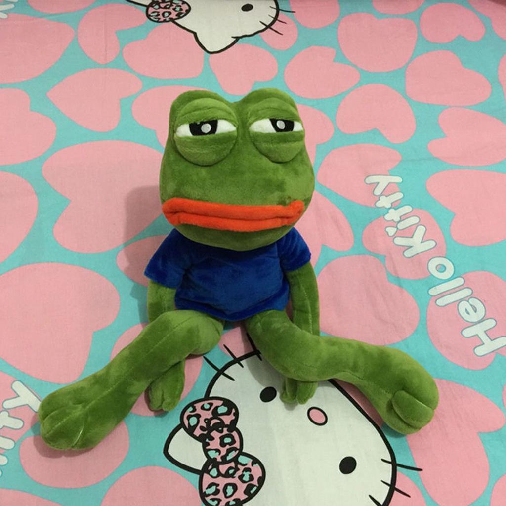 Creative Pepe Sad Frog The Frpg Wire Stuffed Animal Gift Plush Toy With Premium Quality
