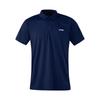 Versatile Simple Fashion Solid Color Pullover Short Sleeve Polo Shirt Men Tops Deep-Navy APLW517-3