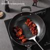 Cooker King Deluxe Uncoated Cast Iron Wok