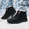 2025Winter Thick Plush Warm Boots for Men Outdoor Breathable Comfy Coze Snow Boots Man Windproof Short Boot Shoes